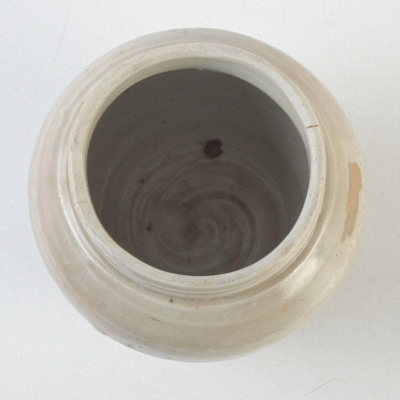 茶道具　志野焼　茶入　時代箱　V　9955