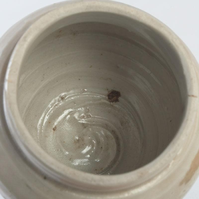 茶道具　志野焼　茶入　時代箱　V　9955