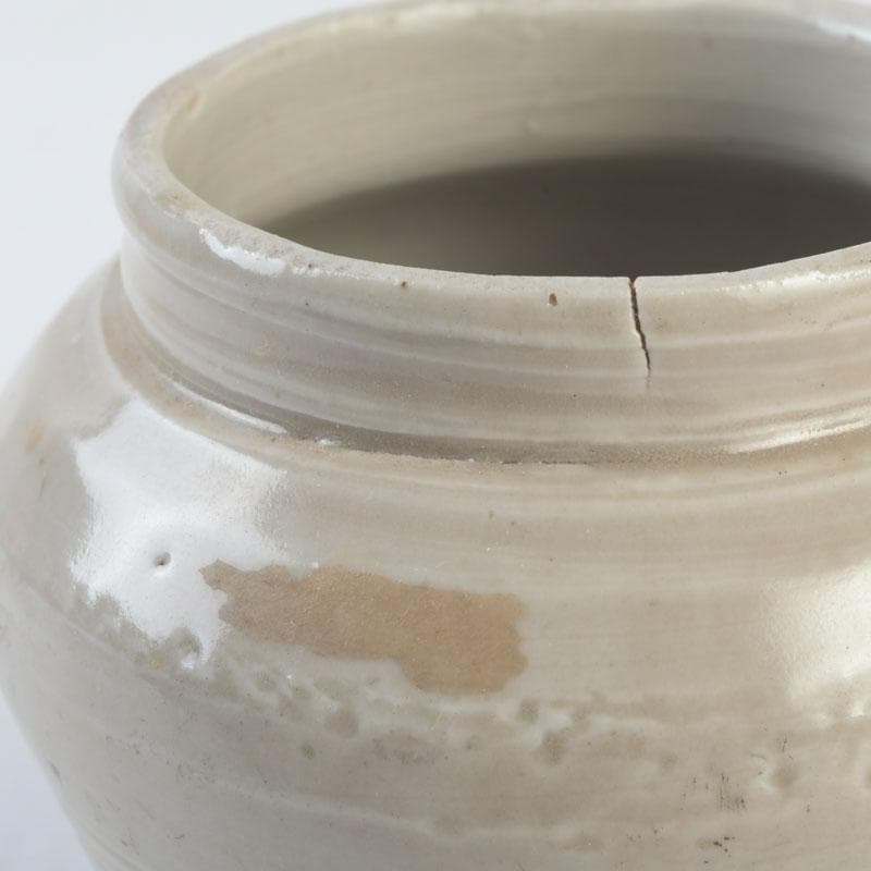 茶道具　志野焼　茶入　時代箱　V　9955