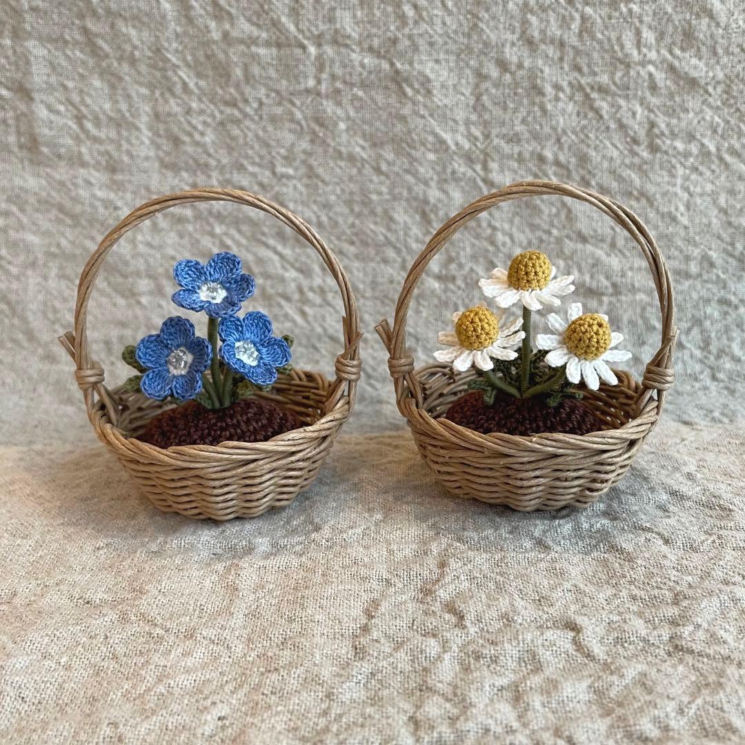 【cocoa様 リクエスト】しろくま貯金箱　お花