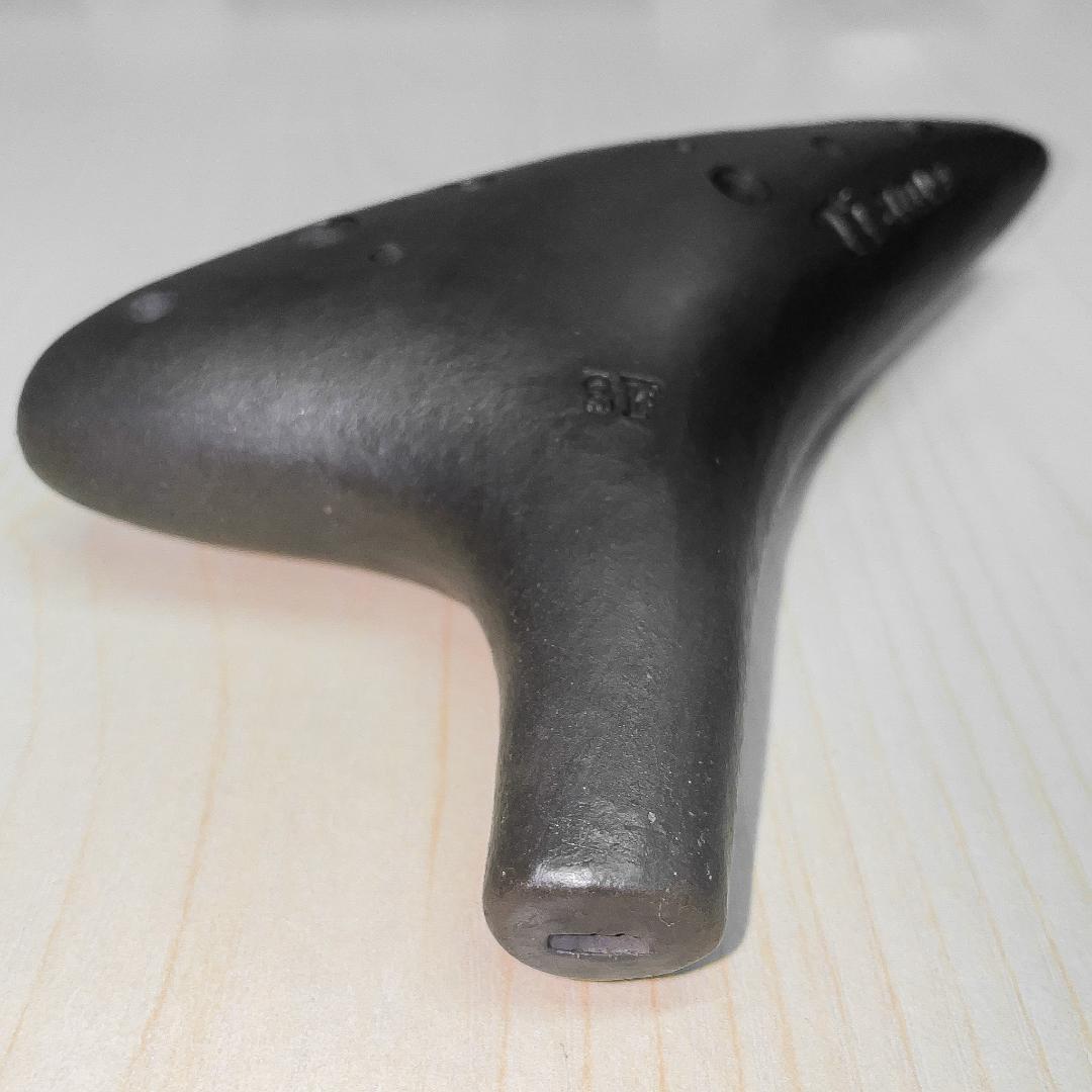 美品・最安 Ti amo オカリナ 3F 高級黒陶 ティアーモ 旧仕様13穴