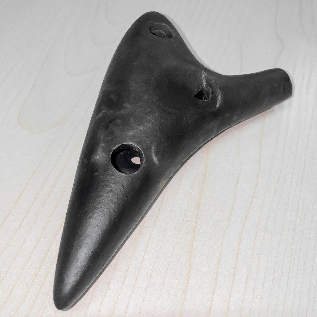 美品・最安 Ti amo オカリナ 3F 高級黒陶 ティアーモ 旧仕様13穴