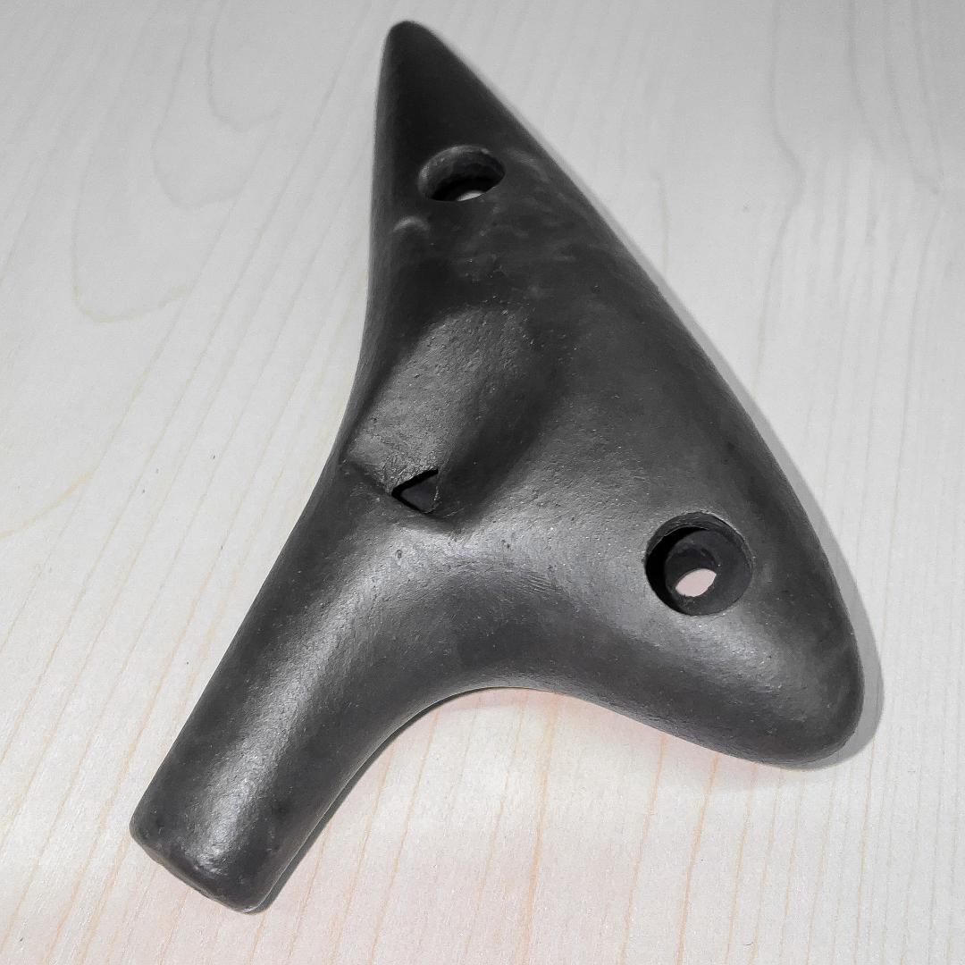 美品・最安 Ti amo オカリナ 3F 高級黒陶 ティアーモ 旧仕様13穴