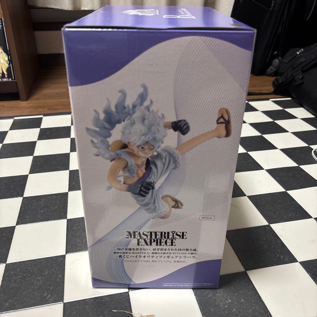 ワンピース一番くじ、B賞、ラストワン賞、モンキー.Dルフィ.ギア5セット