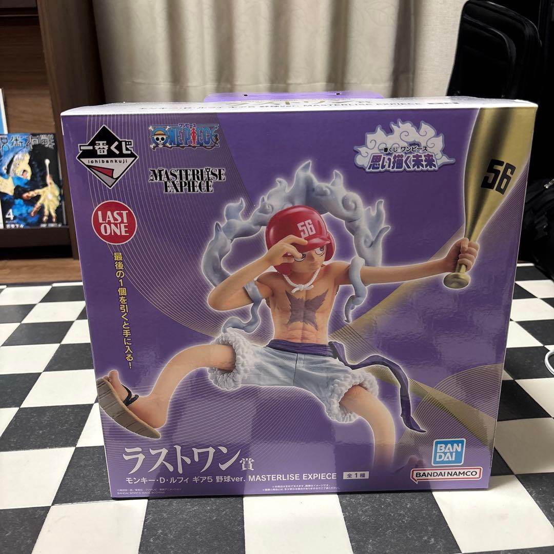 ワンピース一番くじ、B賞、ラストワン賞、モンキー.Dルフィ.ギア5セット
