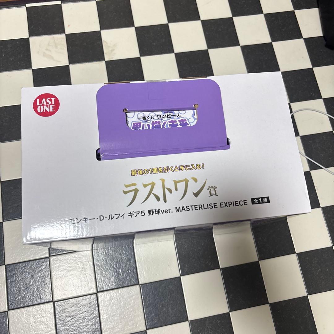 ワンピース一番くじ、B賞、ラストワン賞、モンキー.Dルフィ.ギア5セット
