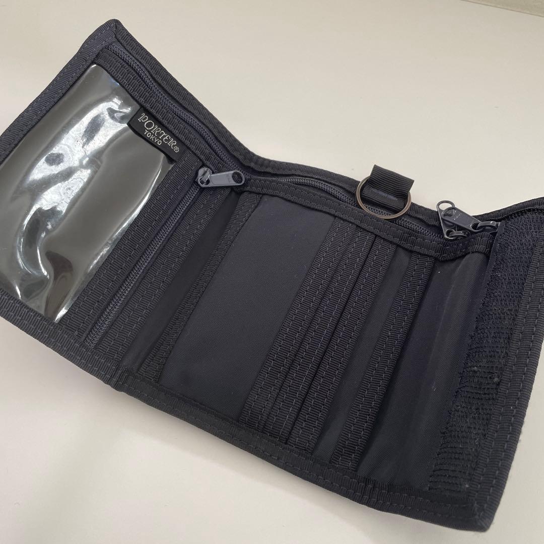 PORTER　ポーター　財布　ブラック　黒　二つ折り財布　折り財布