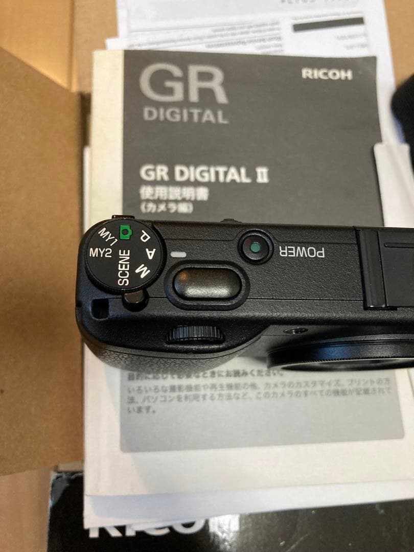 美品RICOH GR DIGITAL II 本体と付属品