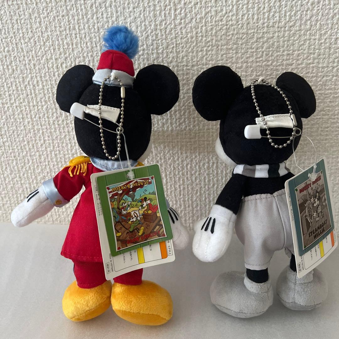 ミートミッキー　ぬいぐるみバッジ