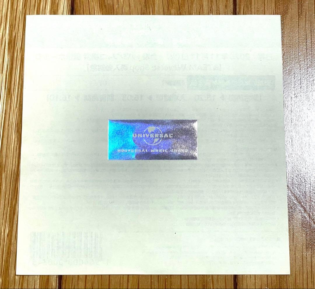 &TEAM Back to Life お見送り会 参加券 第2部