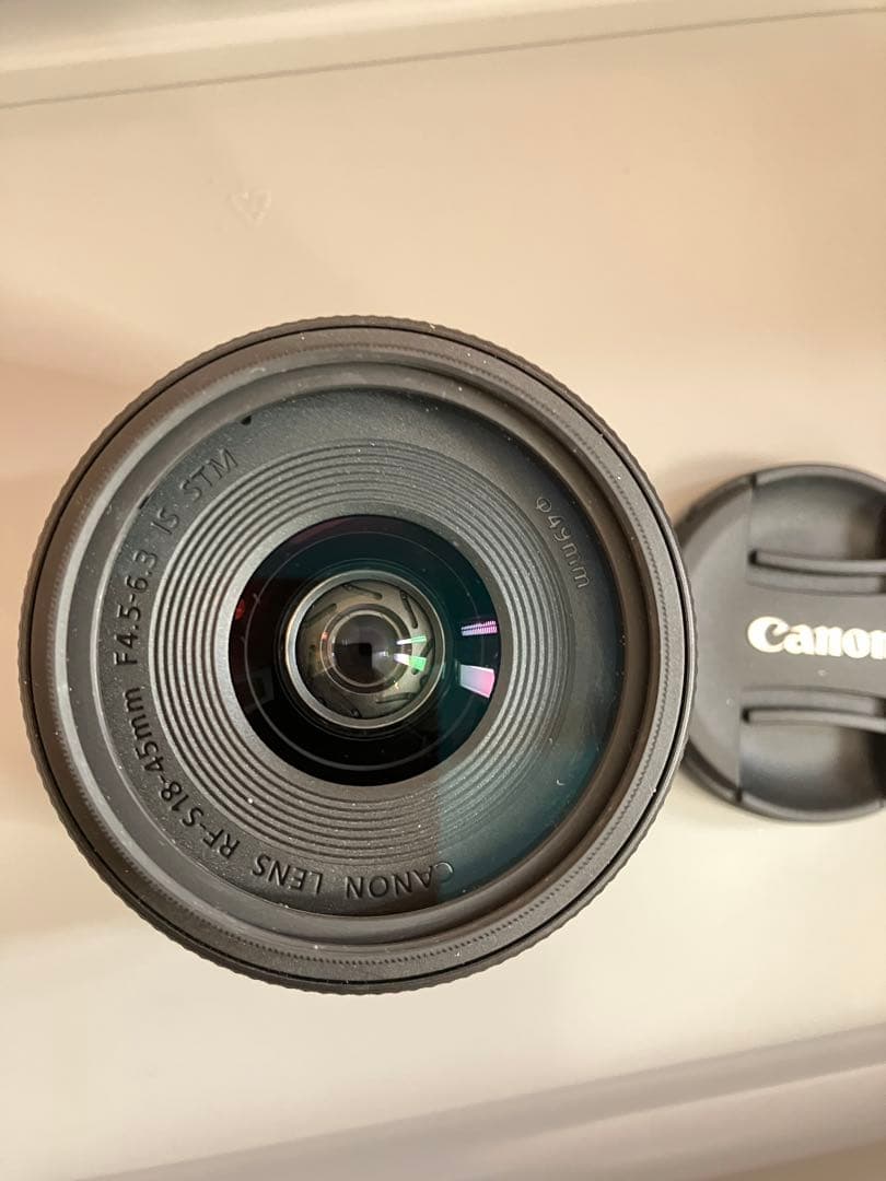 【美品】CanonキヤノンRF-S18-45mm F4.5-6.3 IS STM