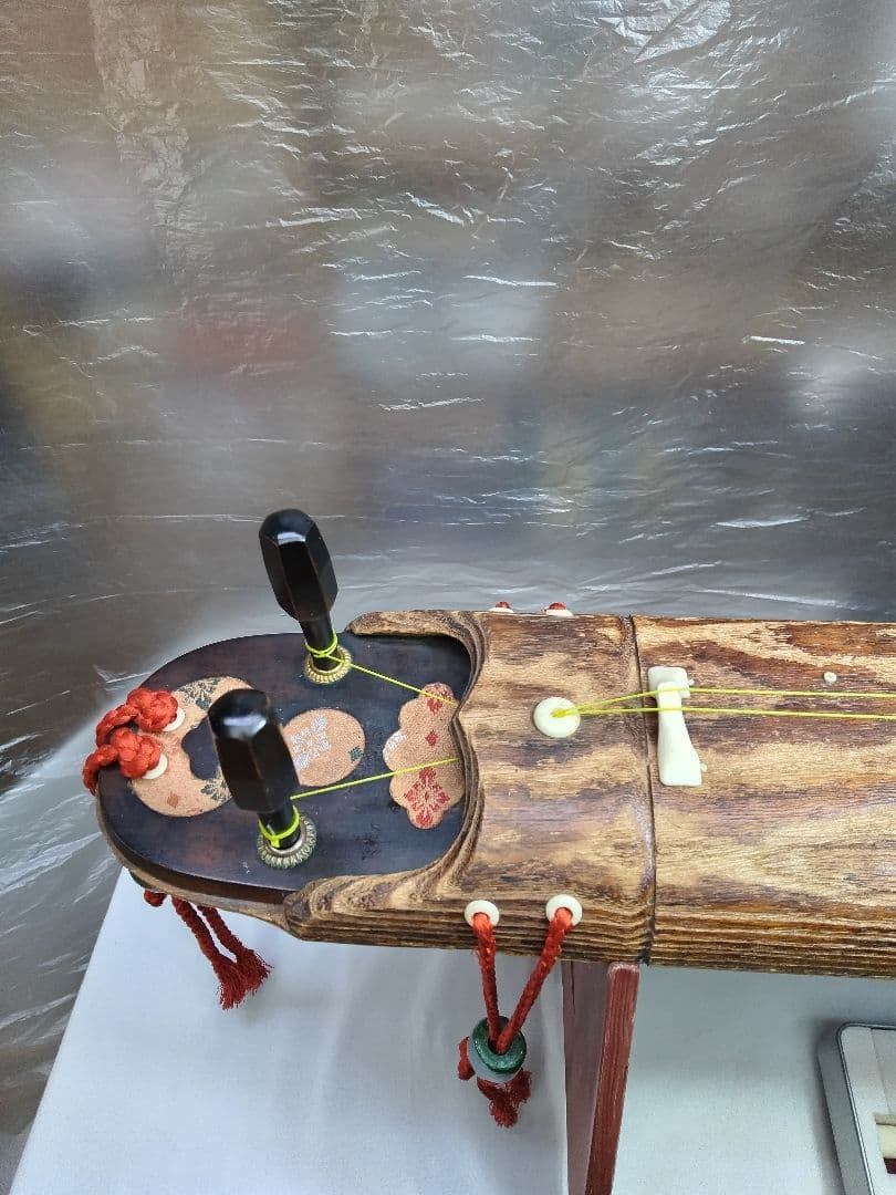 八雲琴 と 転管代換品 と 竜 爪 ( 和楽器用 オートチューナー付属)