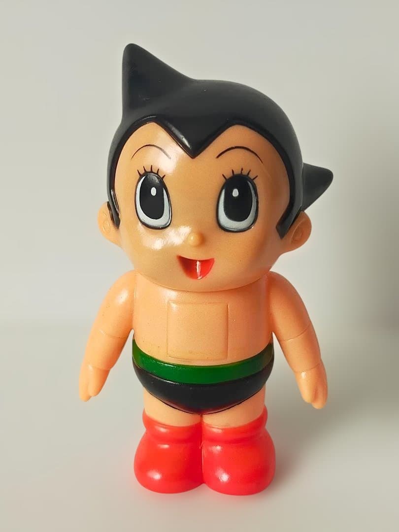 鉄腕アトム　ソフビ貯金箱　4個