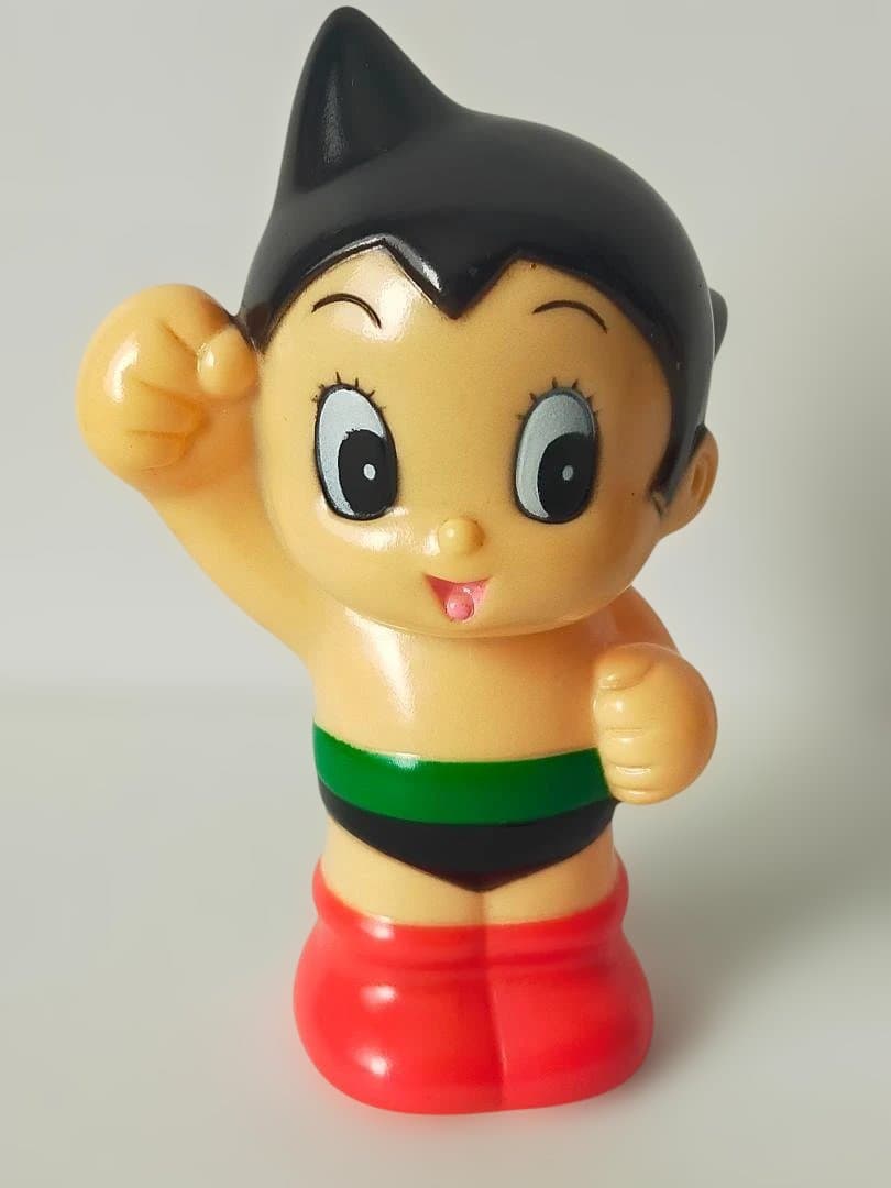 鉄腕アトム　ソフビ貯金箱　4個