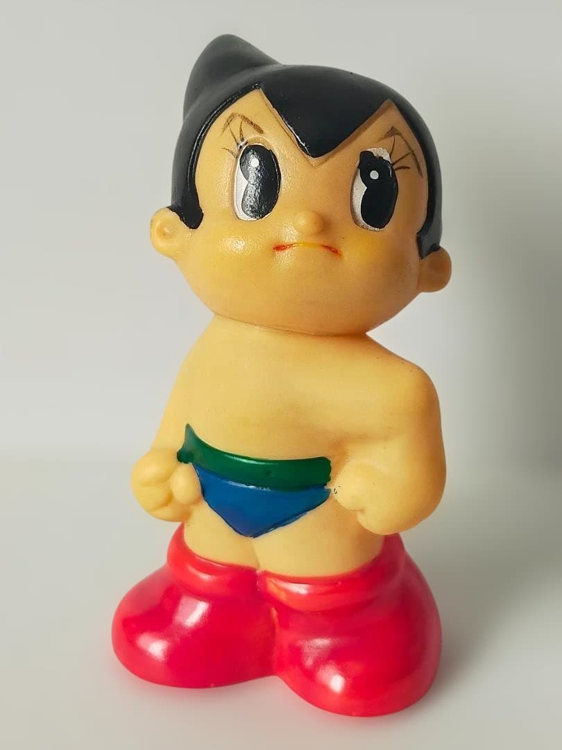 鉄腕アトム　ソフビ貯金箱　4個