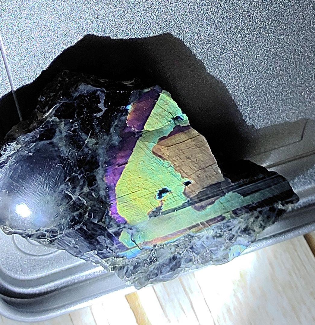 スペクトロライト フィンランド産 ラブラドライト 35g