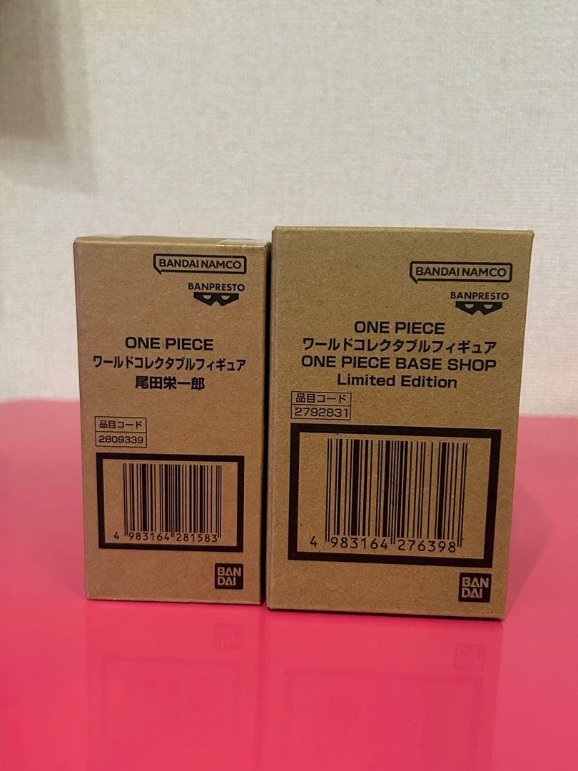 ONE PIECE BASE SHOP 尾田栄一郎　ルフィ　ワーコレ　セット