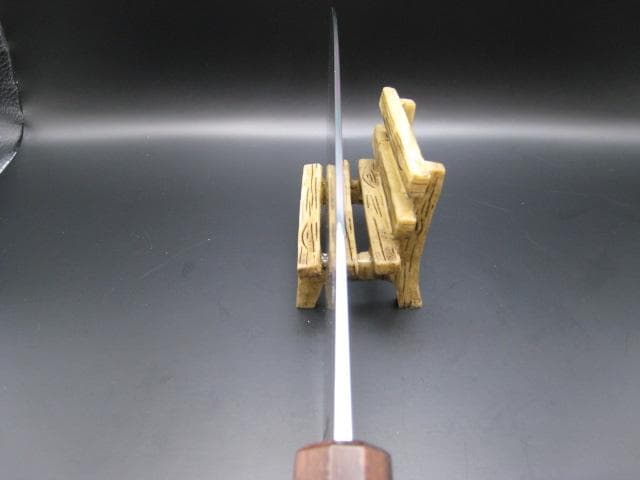 [新品未使用] 和牛刀 210mm 白紙2号 紫檀 八角