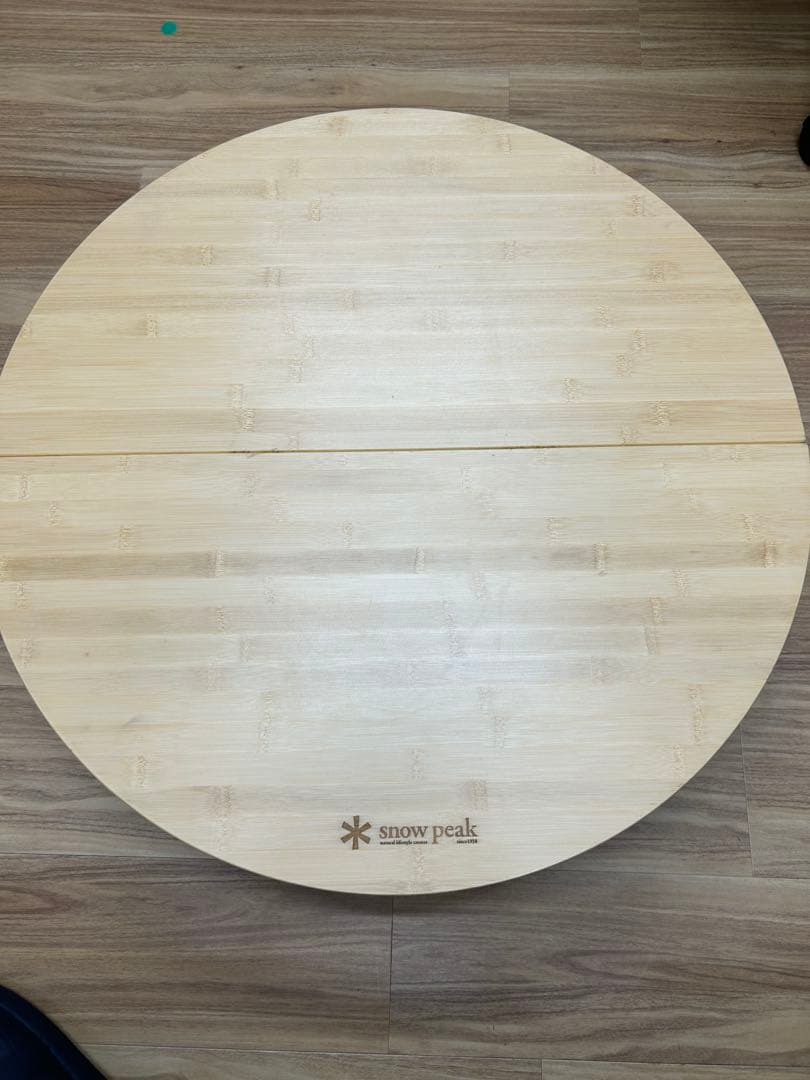 スノーピーク　ワンアクション　ちゃぶ台竹　M
