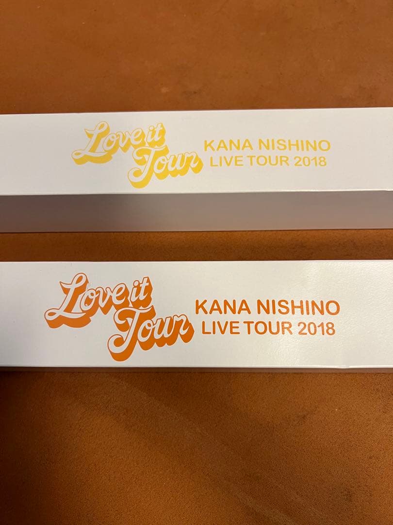 西野カナ　2018 コンサート ツアー ライブ　ポスター オレンジ 黄色 2種