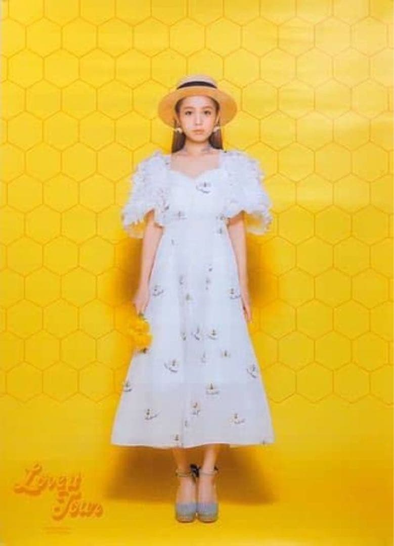 西野カナ　2018 コンサート ツアー ライブ　ポスター オレンジ 黄色 2種
