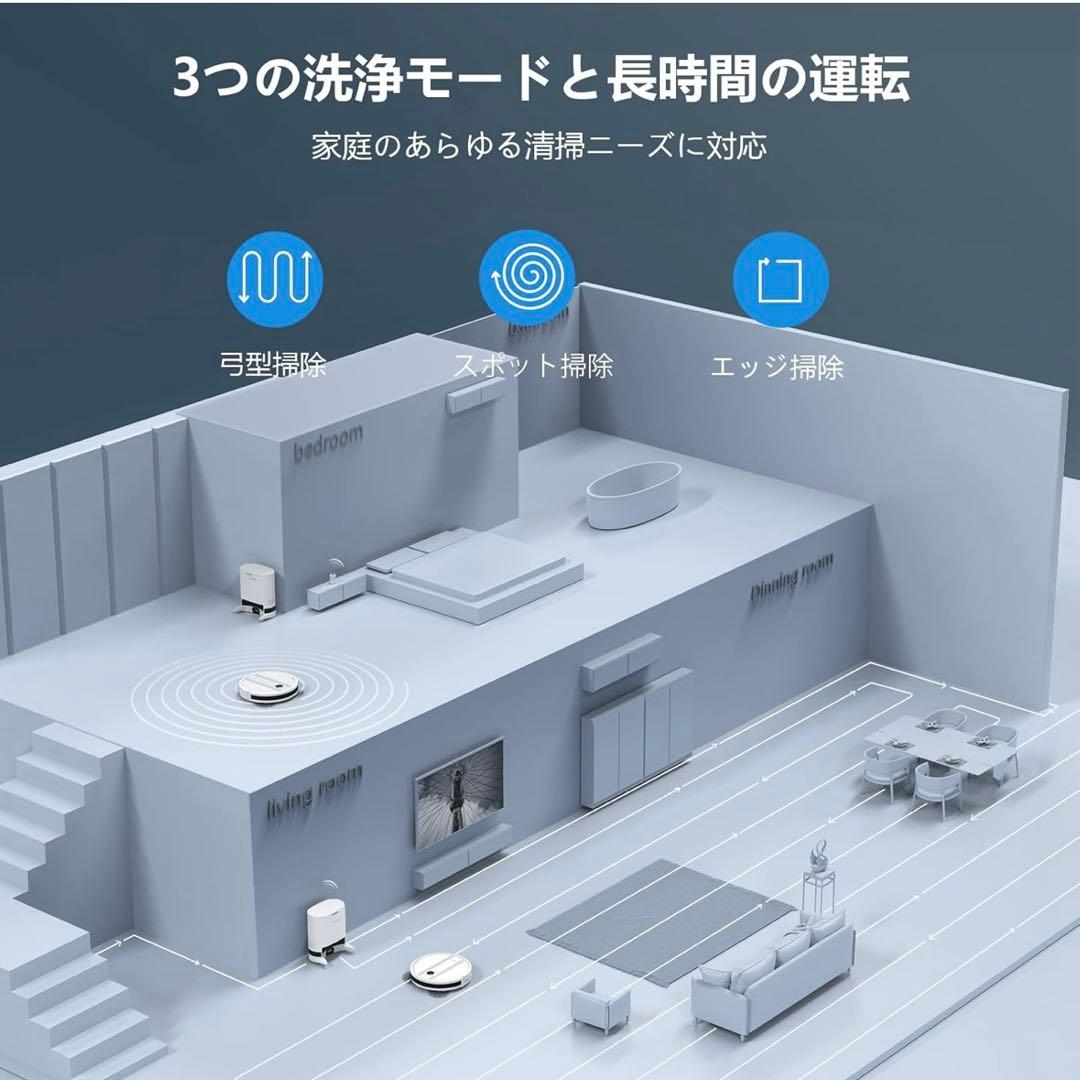 掃除機・クリーナー Laresar Robot Vacuum Cleaner Grande 2