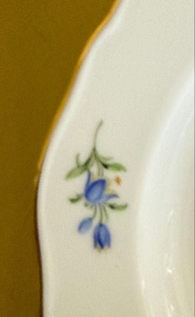 ★新品未使用★正規品★マイセン プレートチューリップフラワーブーケ