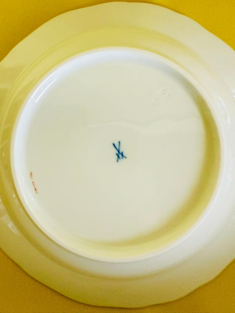 ★新品未使用★正規品★マイセン プレートチューリップフラワーブーケ