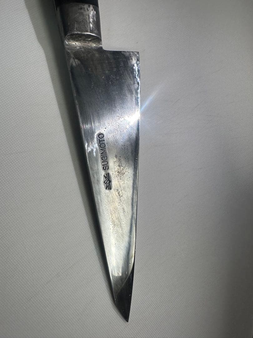 骨スキ包丁 水牛ハンドル