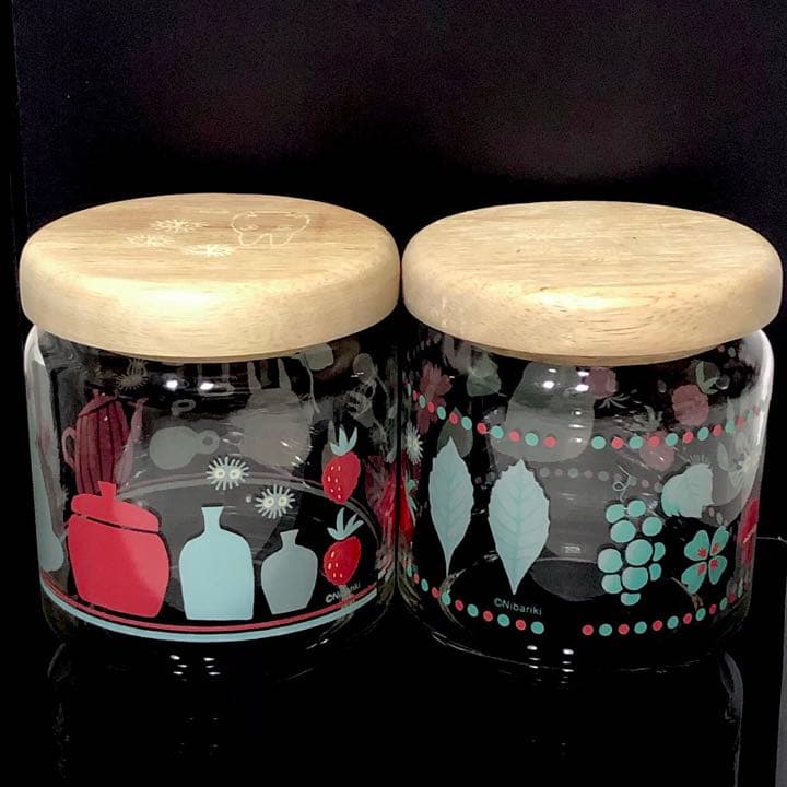 宮崎駿★となりのトトロ★人気★レア★ボトル★ガラス★容器★キャニスター★瓶★2個