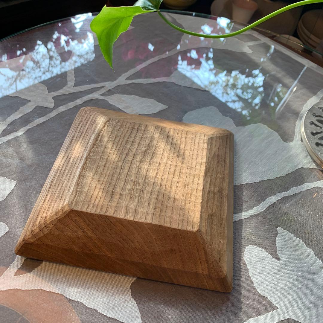 三谷龍二　角プレート　新品未使用