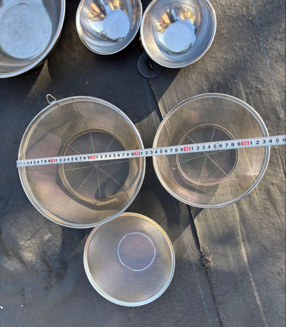 業務用ステンレスボウル・ザル