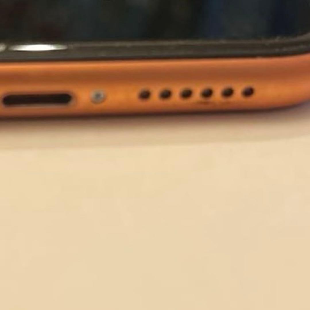 【美品】iPhone XR 64GB コーラル SIMフリー バッテリー84%