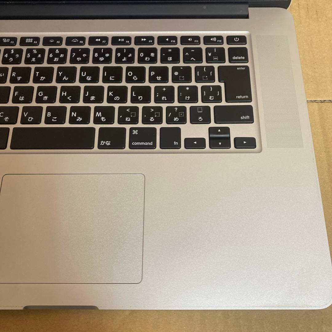 MacBook Pro 2013 15インチ　retina