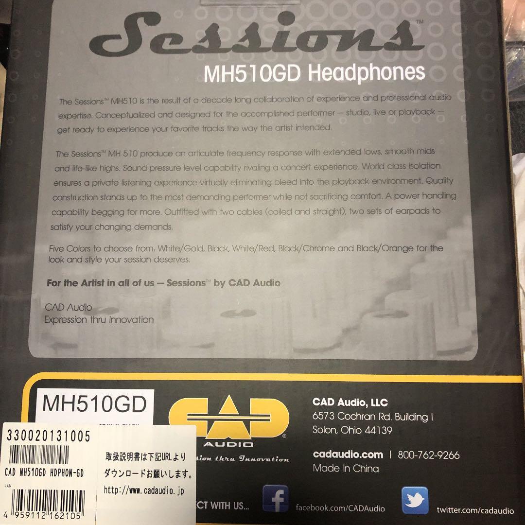 CAD AUDIO MH510GD ヘッドホン未使用品