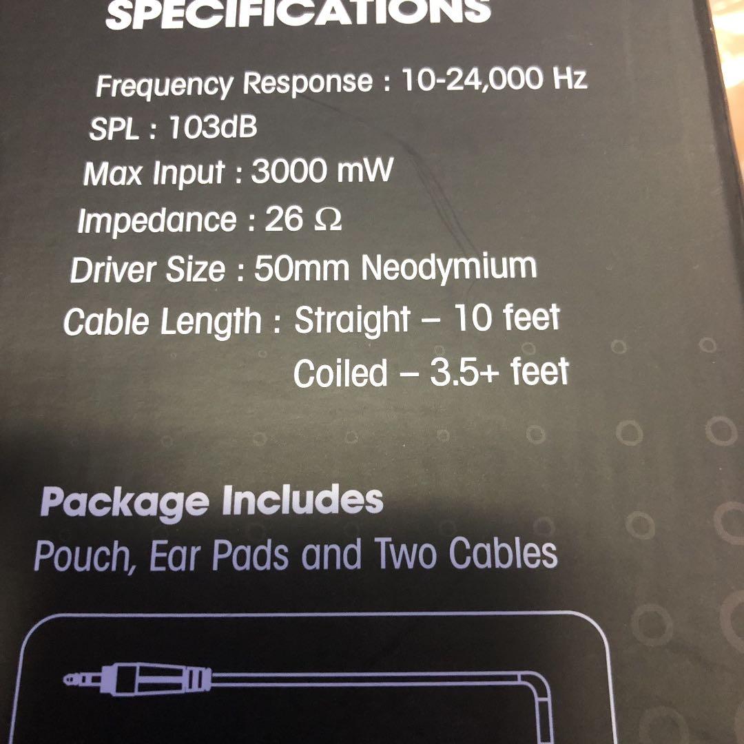 CAD AUDIO MH510GD ヘッドホン未使用品