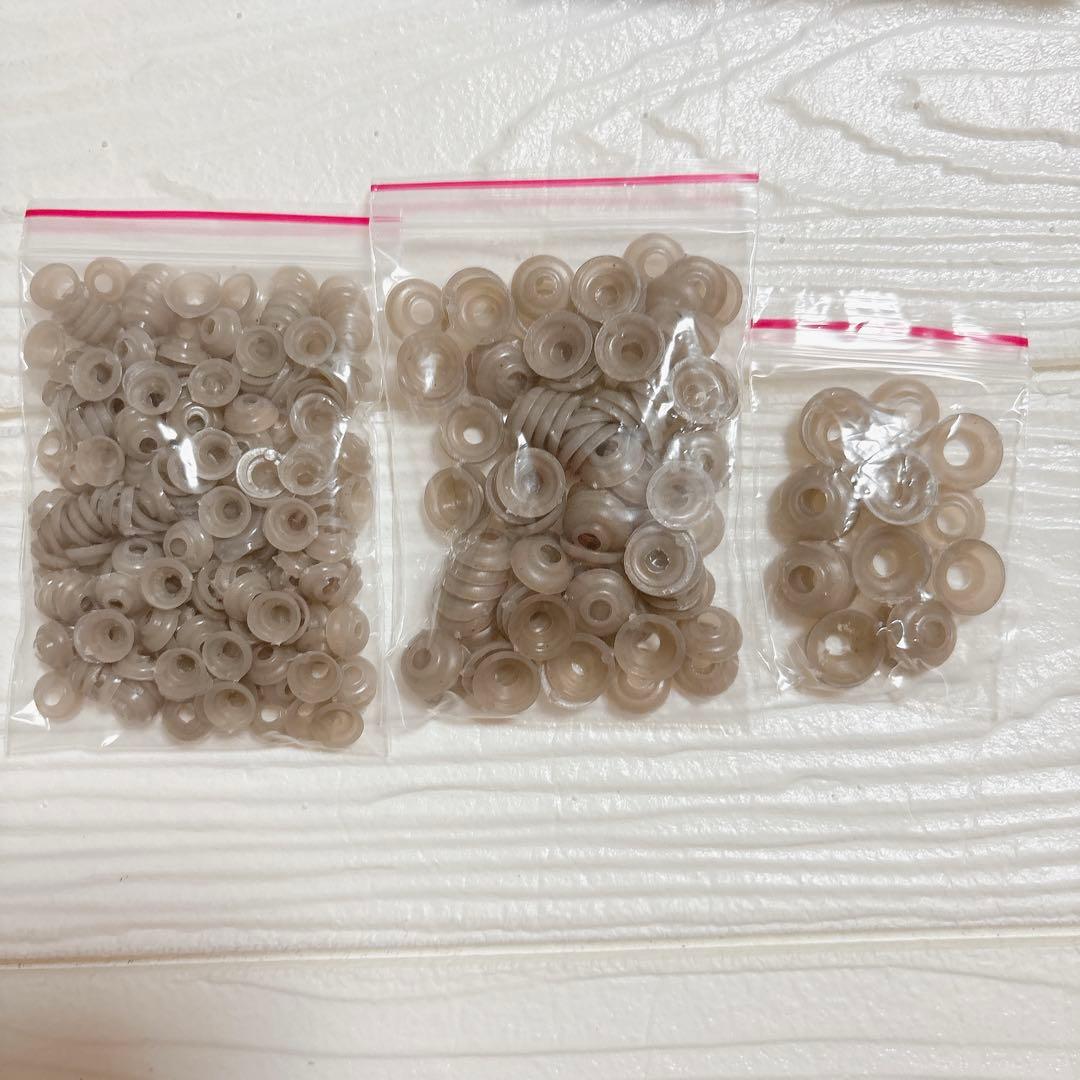 安全目と鼻 462個 プラスチック かぎ針編み目 ワッシャー付き クラフト