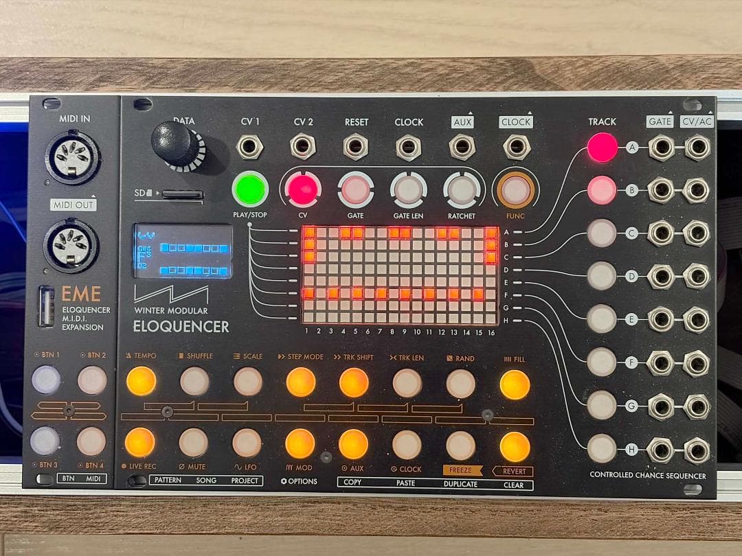 ELOQUENCER + EME MIDI拡張モジュール セット　和訳説明書付き