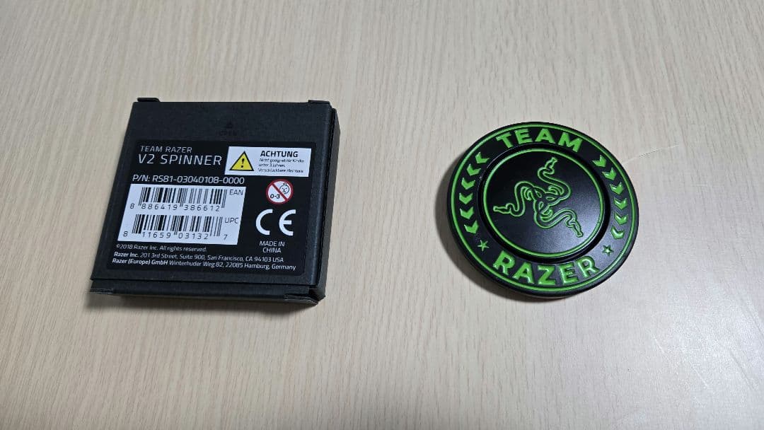 razer v2 spinner ハンドスピナー