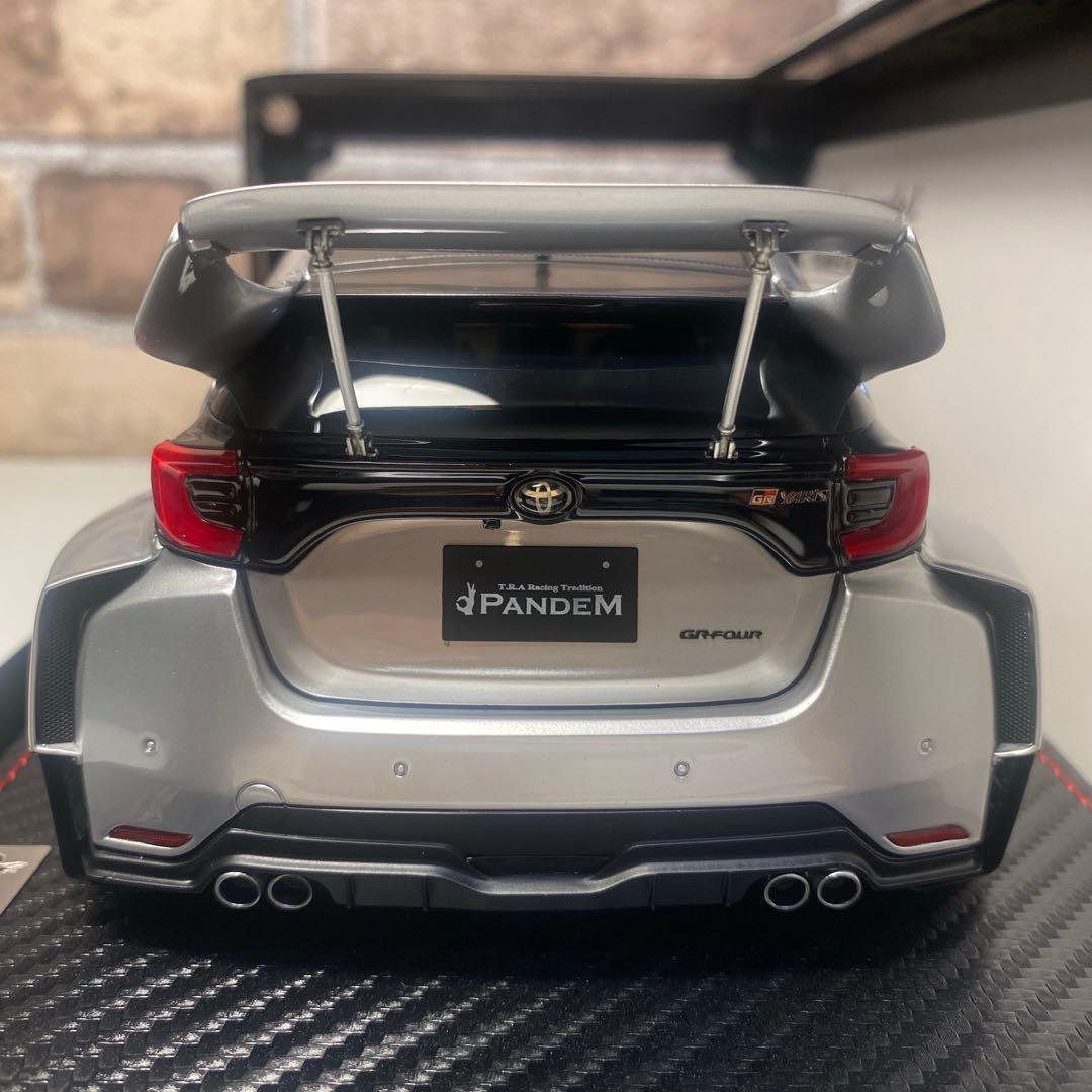 イグニッションモデル　1/18　パンデム　GRヤリス　エンジン付き　トヨタ