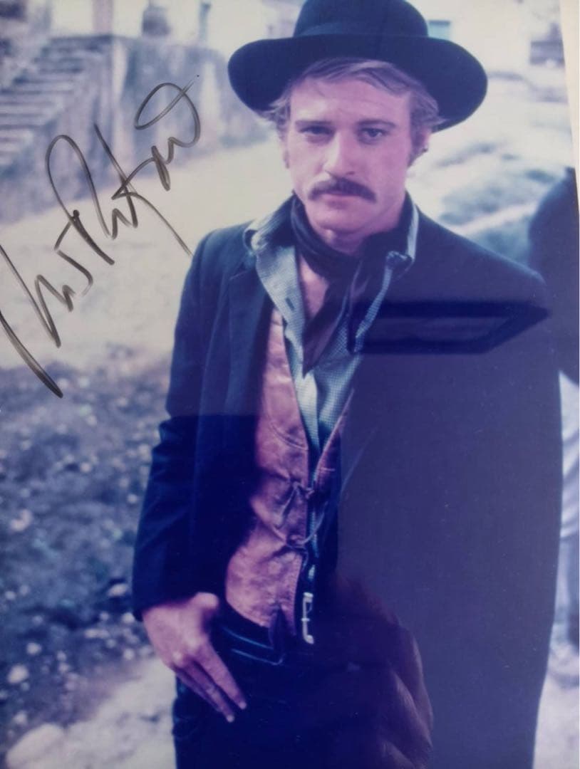 ロバート・レッドフォード サイン入り写真