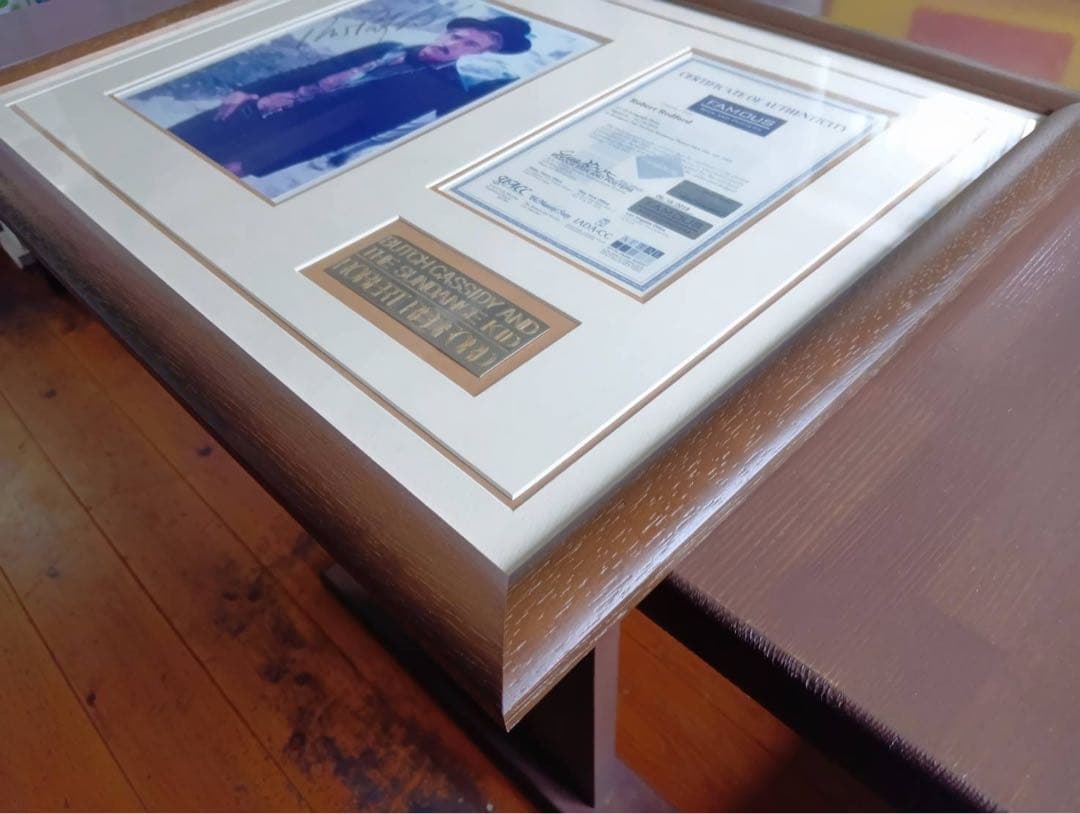 ロバート・レッドフォード サイン入り写真