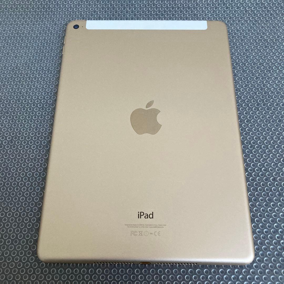 3938【早い者勝ち】美品☆電池ほぼ新品☆iPadAir2第2世代64GBau☆