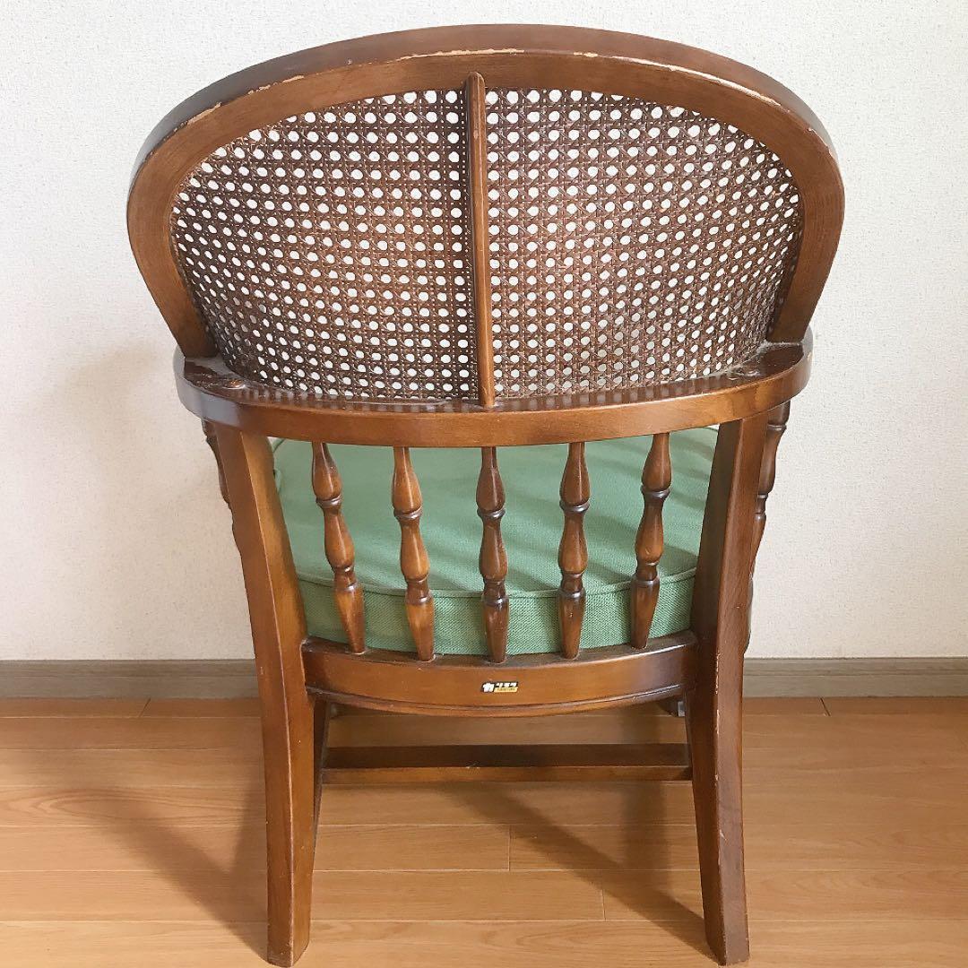 VINTAGE karimoku カリモク アームチェア 椅子 日本製