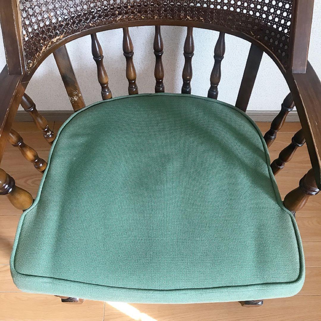 VINTAGE karimoku カリモク アームチェア 椅子 日本製