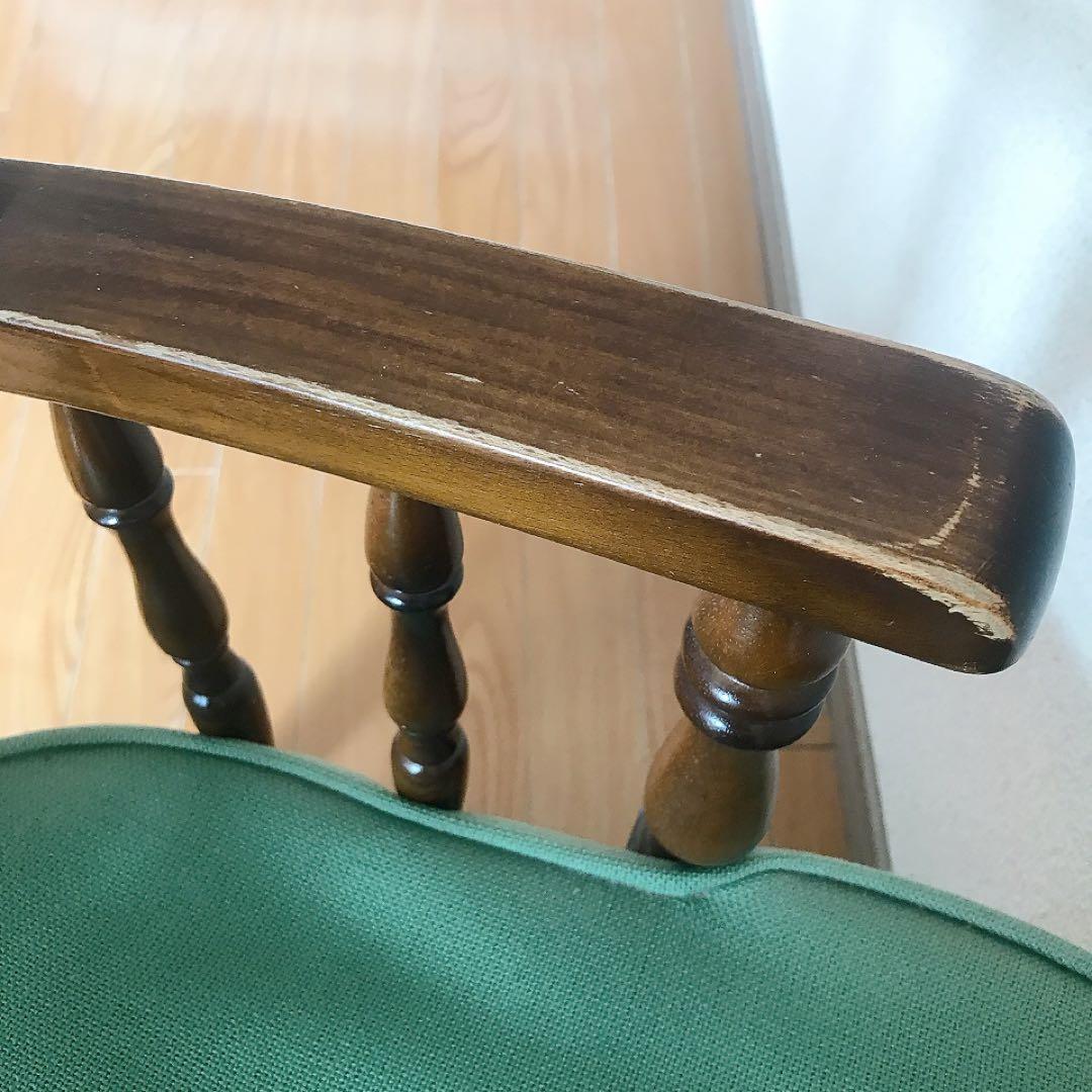 VINTAGE karimoku カリモク アームチェア 椅子 日本製