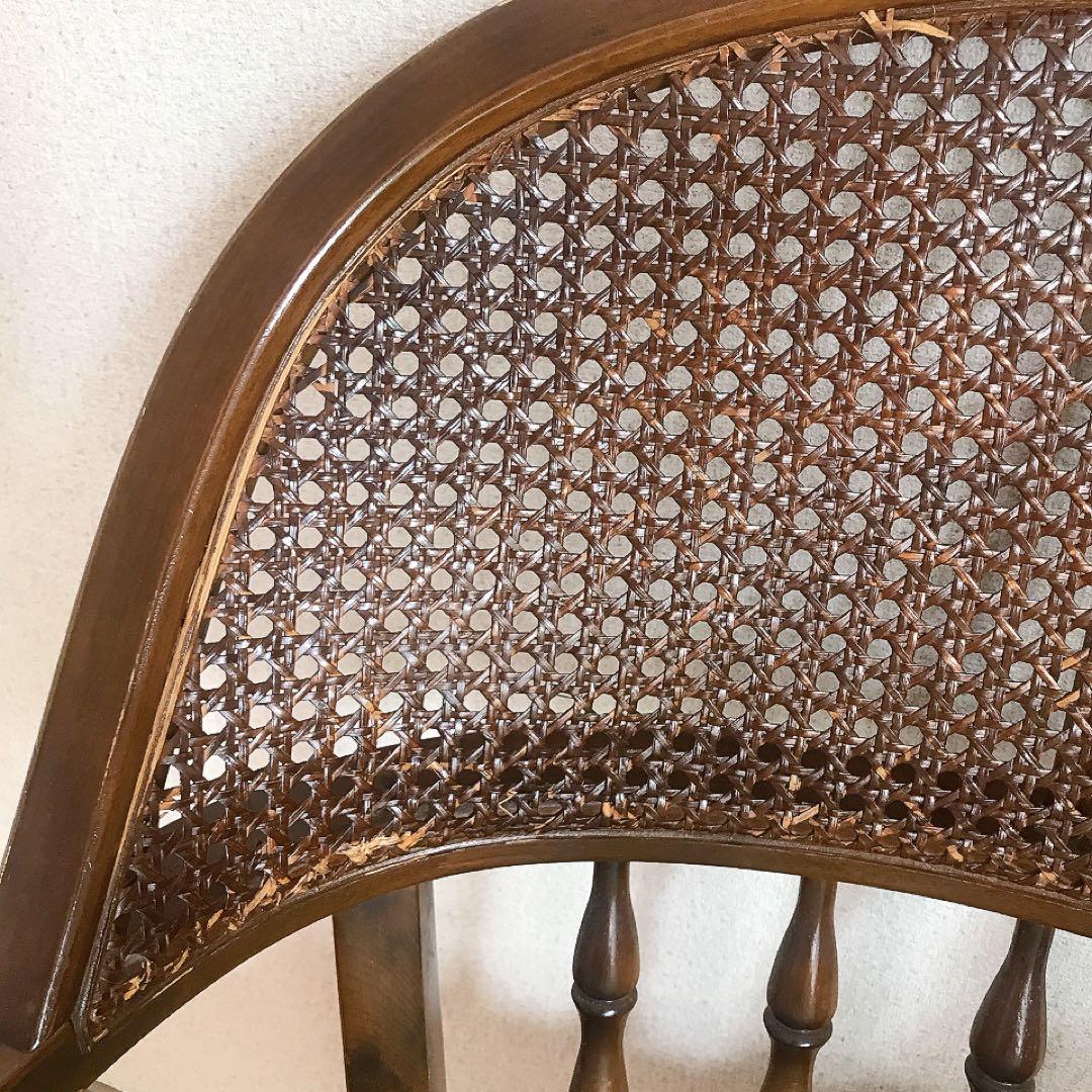 VINTAGE karimoku カリモク アームチェア 椅子 日本製