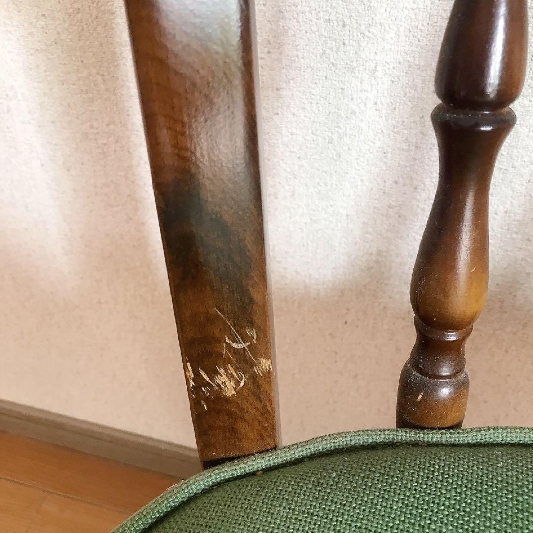 VINTAGE karimoku カリモク アームチェア 椅子 日本製