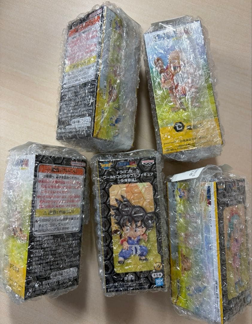 【未開封】ドラゴンボール ワールドコレクタブルフィギュア 全5種コンプリート