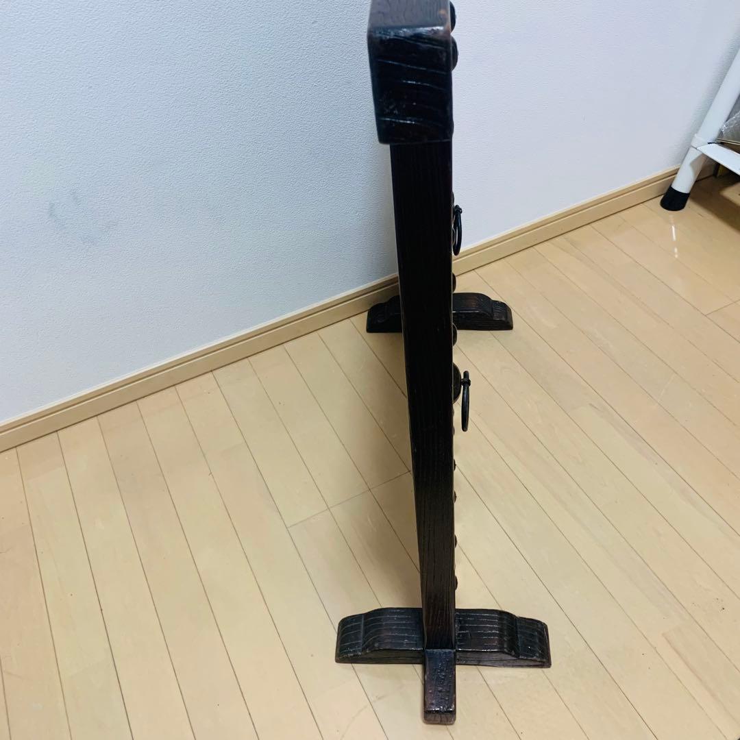 和箪笥風　衝立　パーテーション　アンティーク　木製　年代物　オブジェ